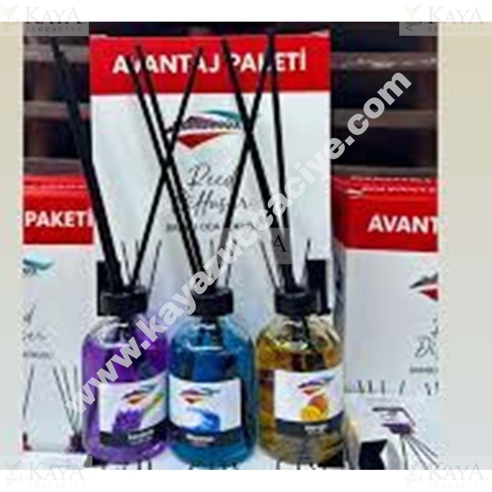 MLN BAMBİBOX 3 LÜ SET ODA KOKUSU 1*22
