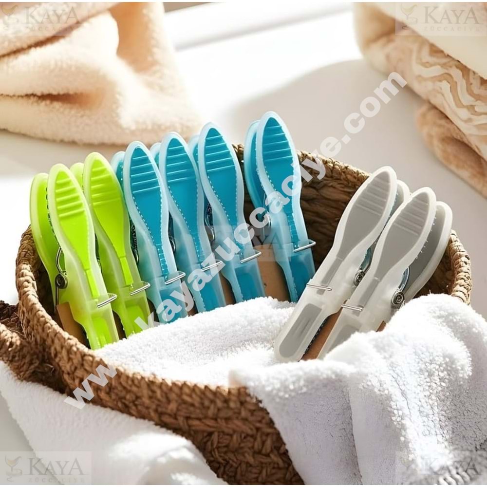 BZD LOTUS SİLİKON MANDAL 12 Lİ 1*144