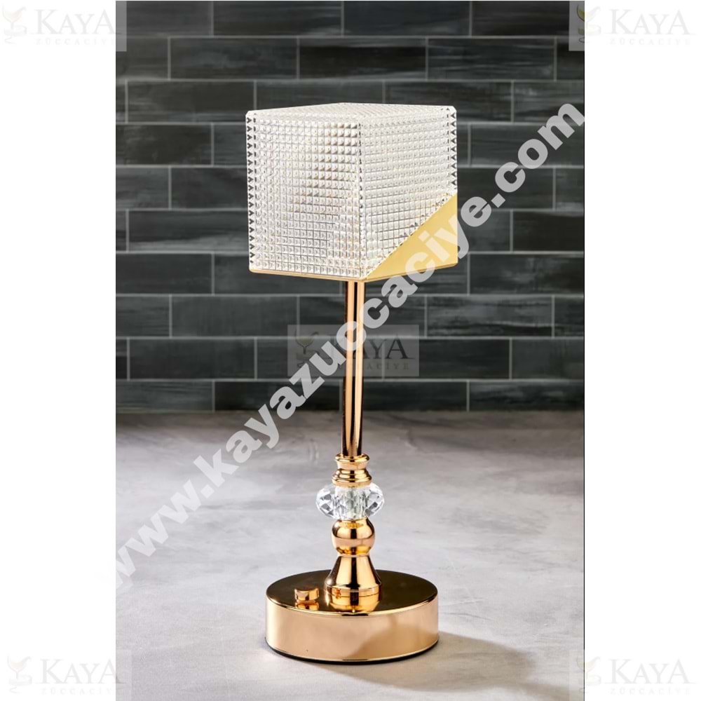 MRC KRİSTAL KÜP MODEL GECE LAMBA ŞARJLI 1*20
