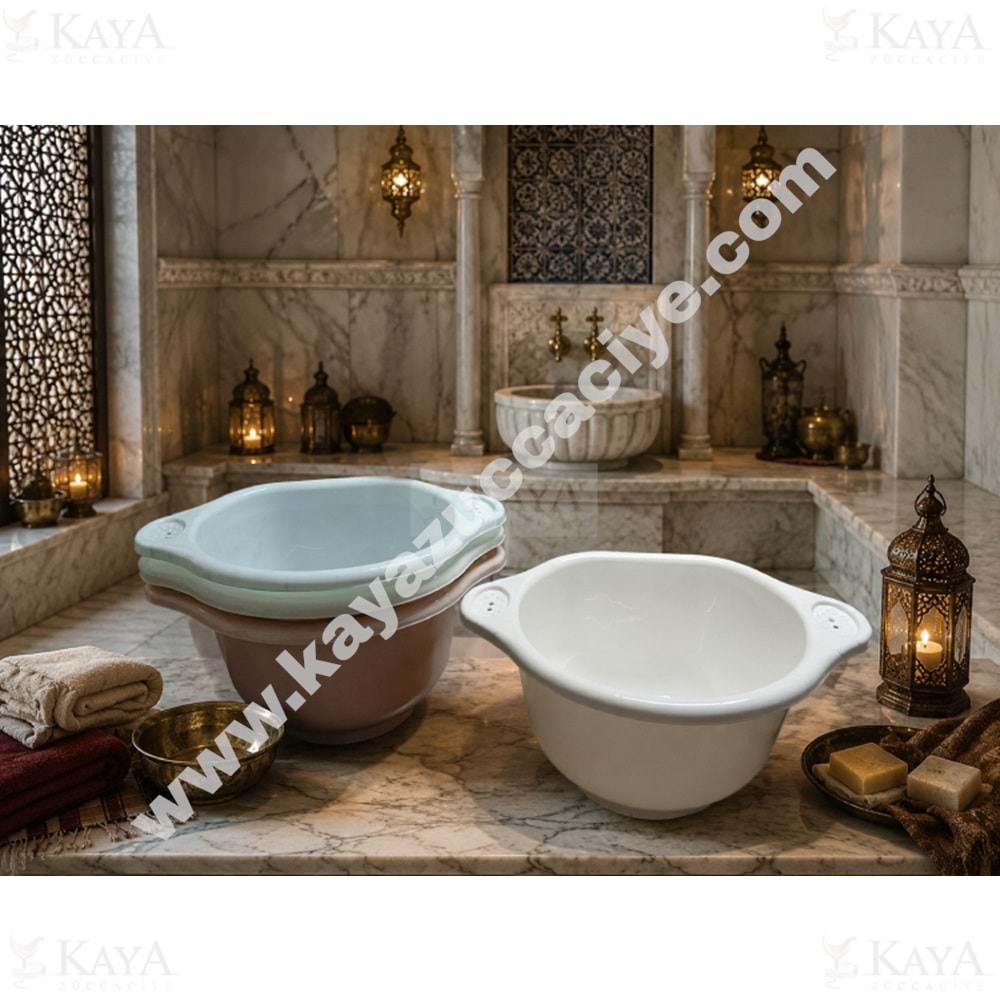MIENCA ORGİNAL BANYO & HAMAM KURNASI 27 LT CURUN 1*1