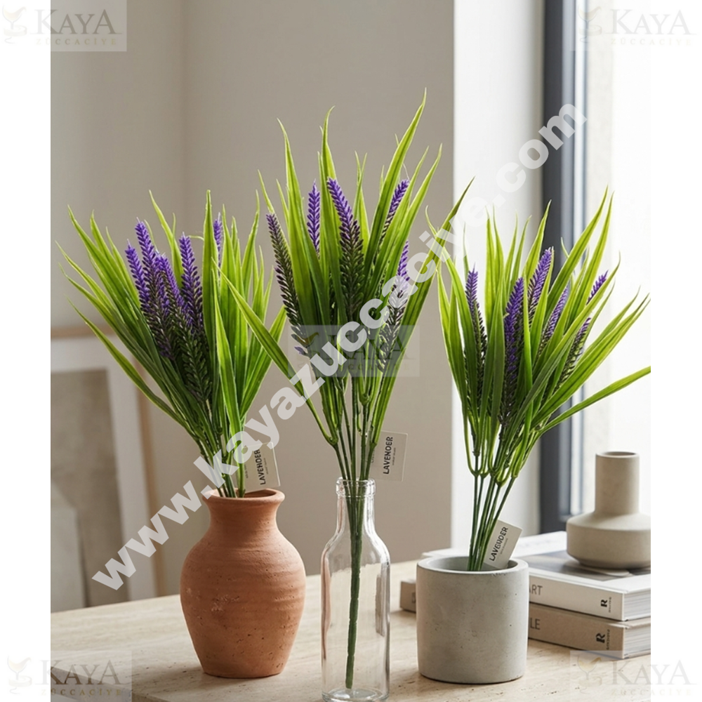 MTR YAPAY ÇİÇEK LAVANTA DEMET ÇİÇEK 1*2*200
