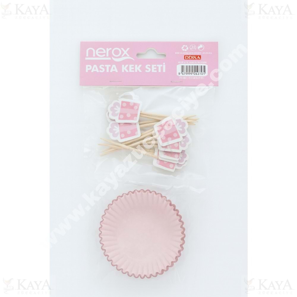 NEROX PASTA KEK SETİ 1*12