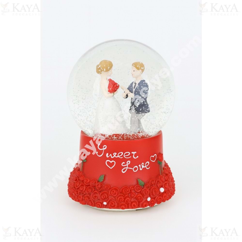 NRX KAR KÜRESİ IŞIKLI VE MÜZİKLİ PİLLİ 17 CM 1*12