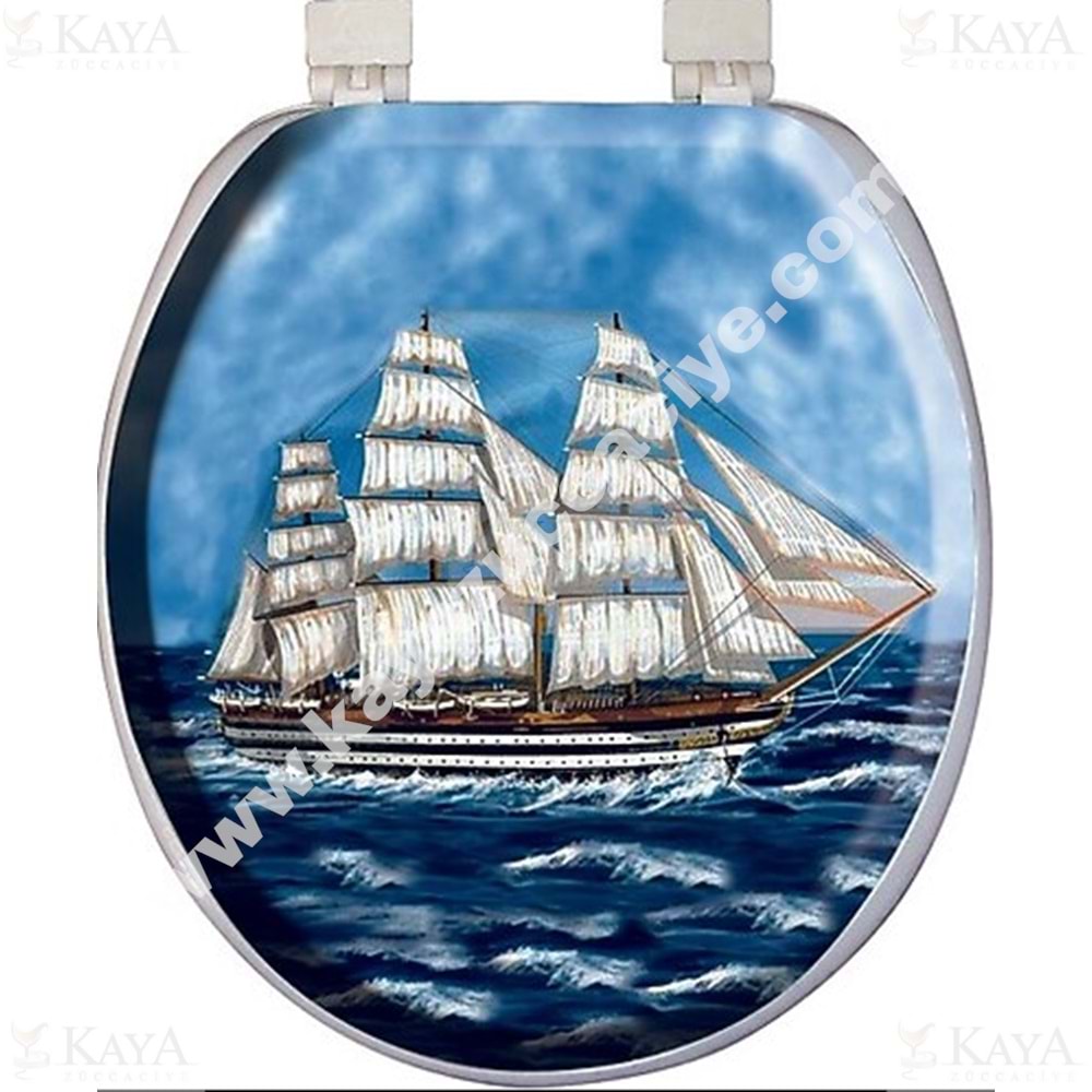 PARADİSE DESENLİ KLOZET KAPAĞI 1*17