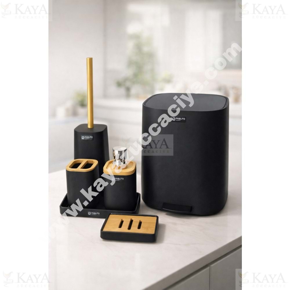 PBT HOME BANYO SETİ KARE 5 Lİ SET 1*4