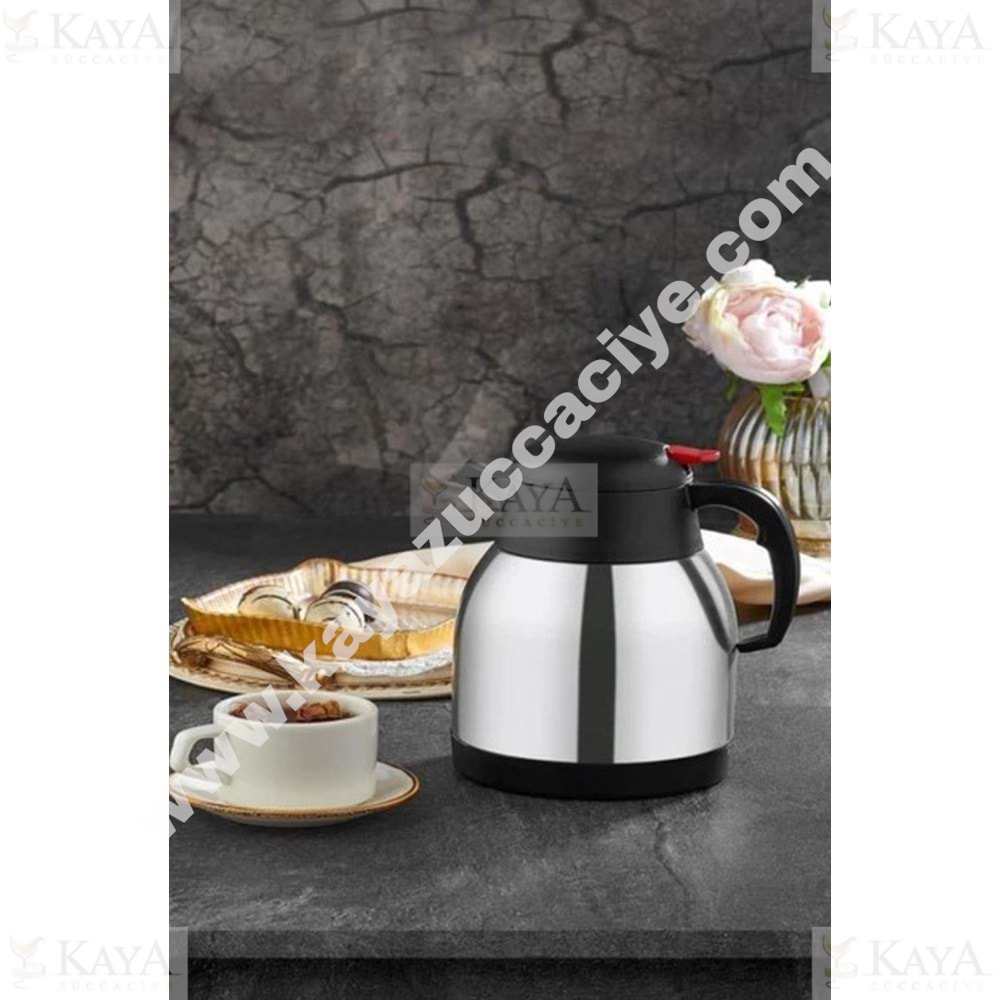 PENGUEN TERMOS 1 LİTRE ÇELİK TOMBUL TERMOS 1*12