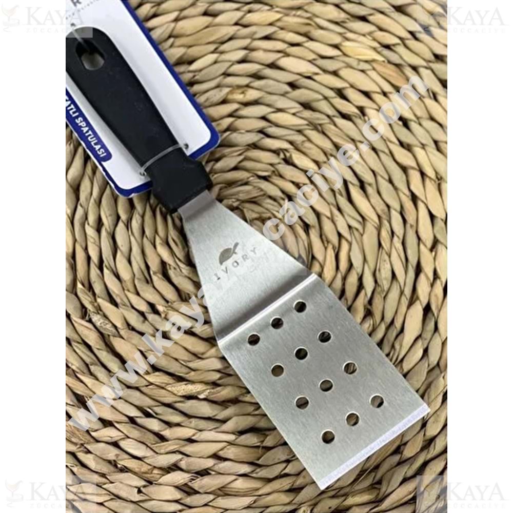 BZD IVORY KEK PASTA VE TATLI SPATULASI DELİKLİ EĞİK 1*36