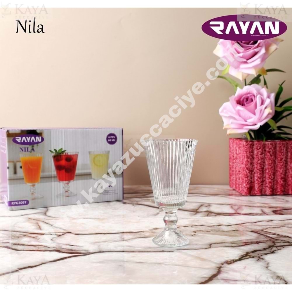 RAYAN CAM KAHVE YANI BARDAK NILA 6 LI BARDAK 1*12