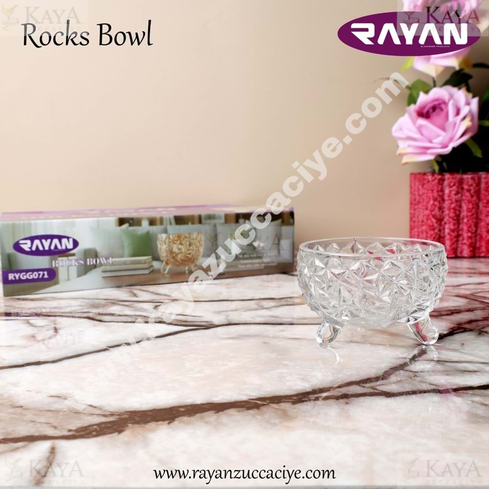 RAYAN CAM KASE AYAKLI ROCKS BOWL 6 LI 1*12