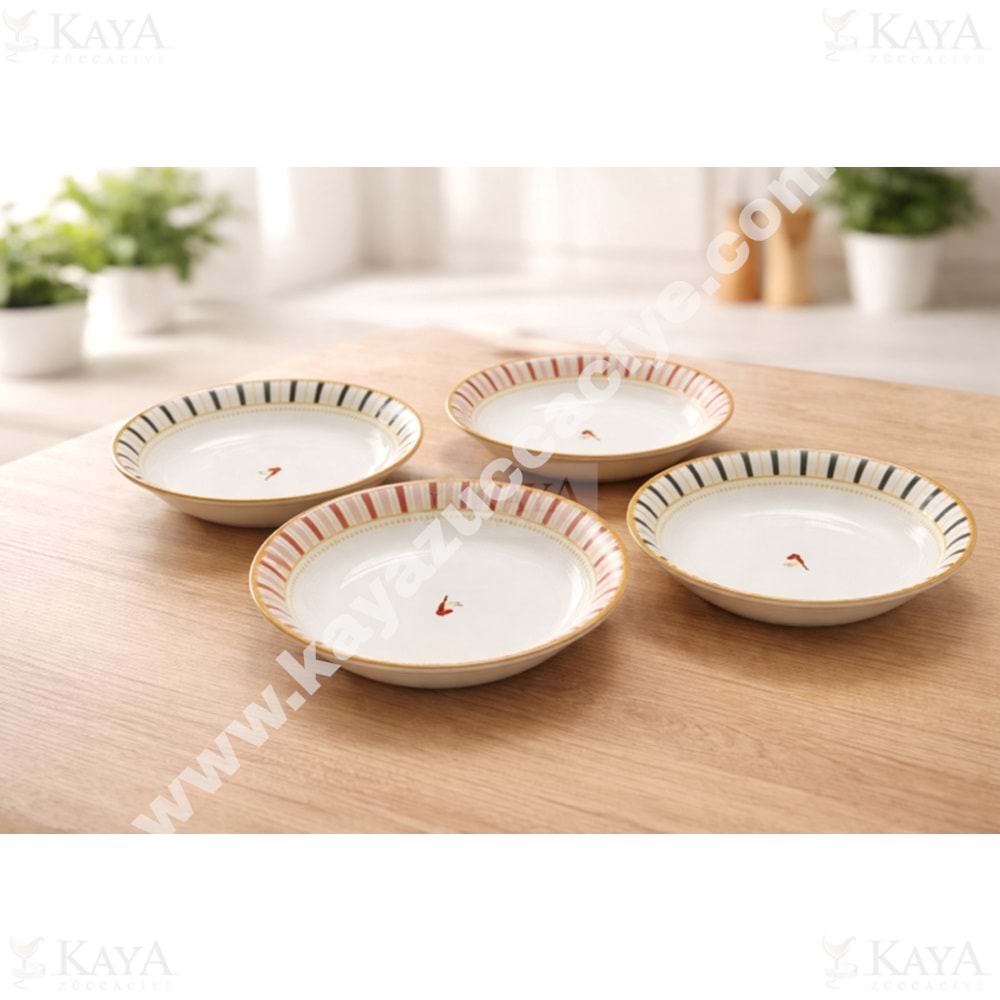 ALİNA HOME SEVDA KUŞU KÜÇÜK YEMEK TABAĞI 17 CM 1*18