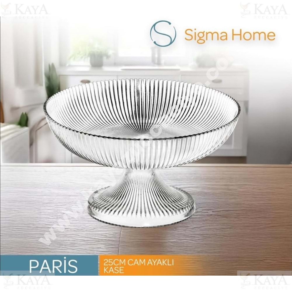SİGMA AYAKLI SUNUMLUK PARİS 25 CM 1*6
