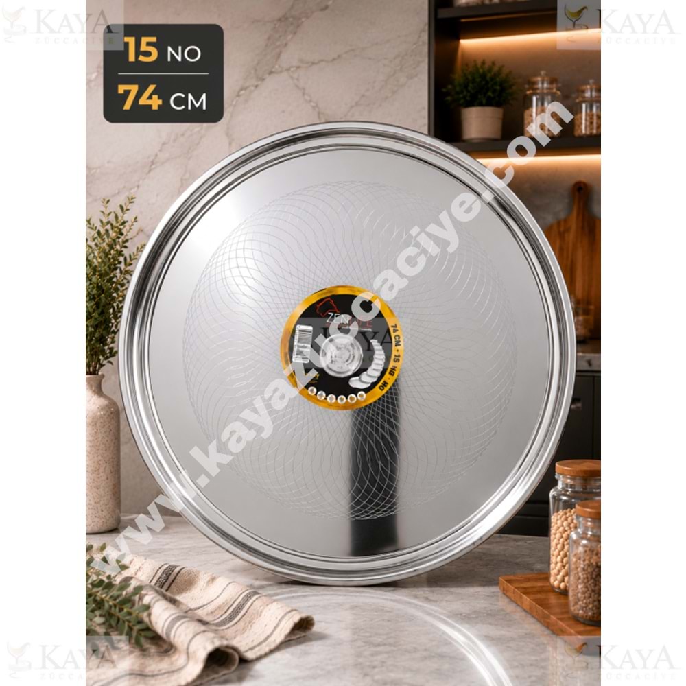 ZEN LİFE KROM SİNİ 15 NO 74 CM 1*10