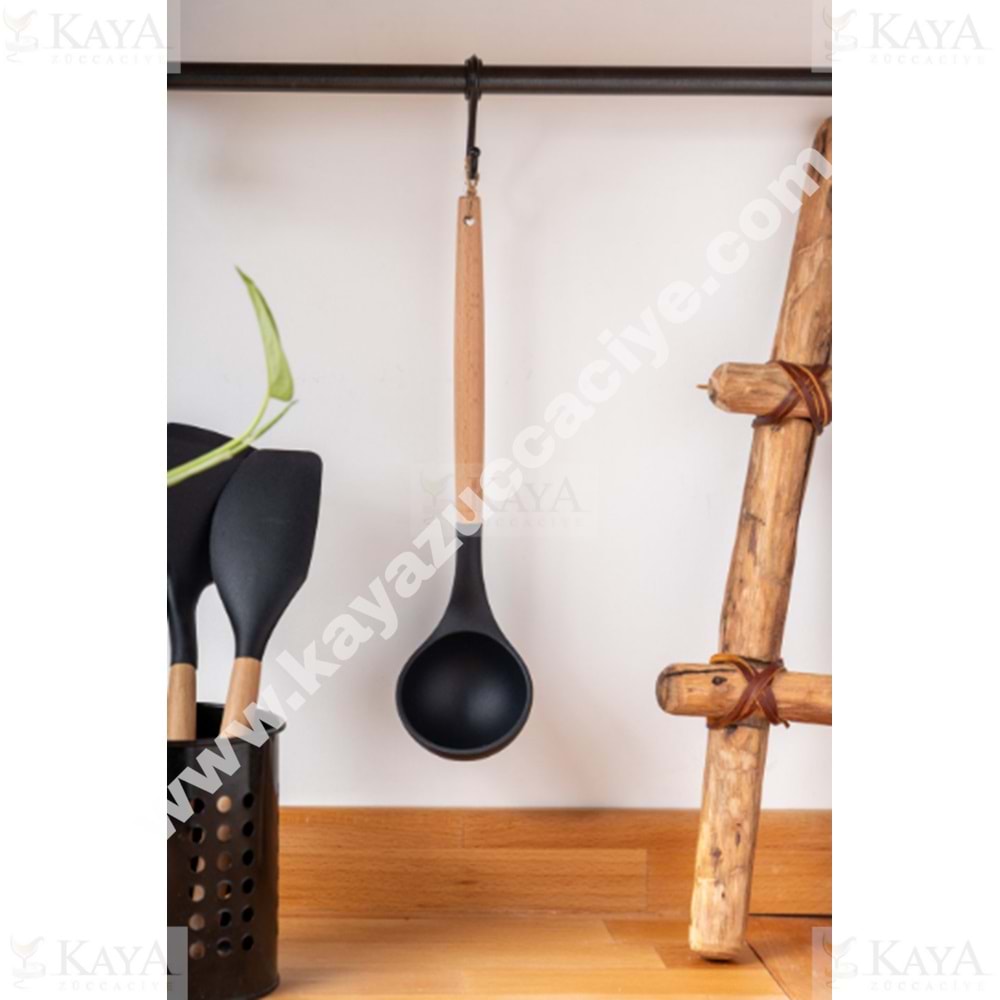 BZD IVORY BAMBU SAPLI SİLİKON MİNİ KEPÇE 24 CM 1*24