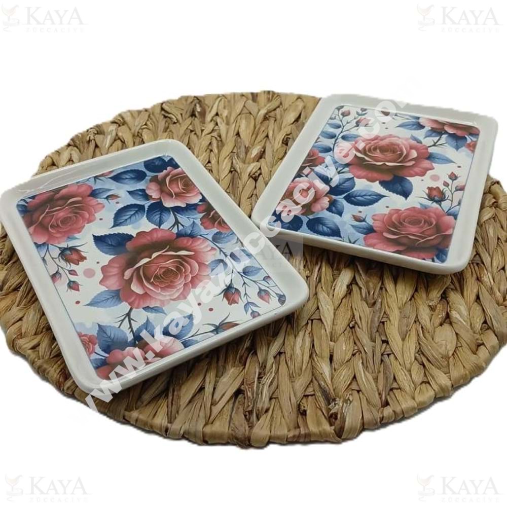 ALİNA HOME SONEO DİKDÖRTGEN ORTA KAYIK 21x15 CM 1*8