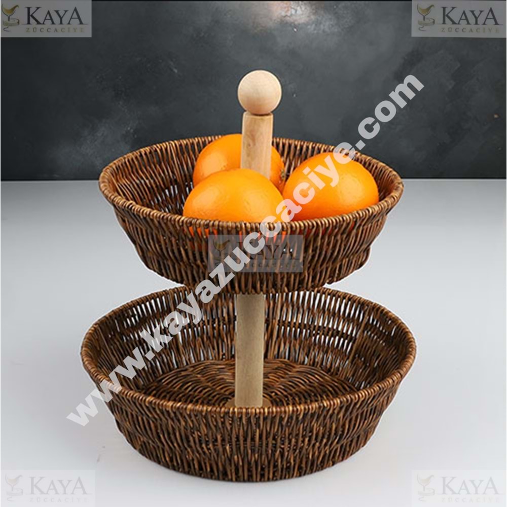 KSV HASIR 2 KATLI SUNUMLUK 31 CM 1*24