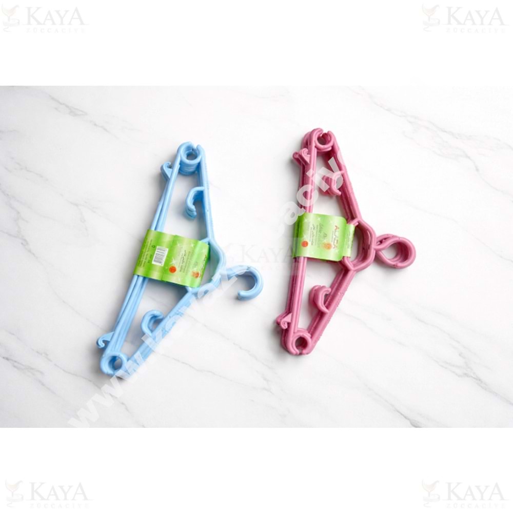 ALACA ELBİSE ASKISI 6 LI 1*20