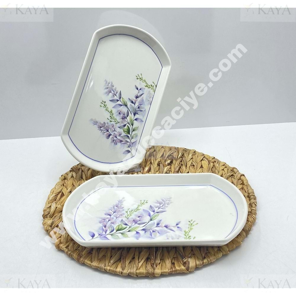 ALİNA HOME SULEKS BÜYÜK OVAL SUNUM 31X18 CM 1*10