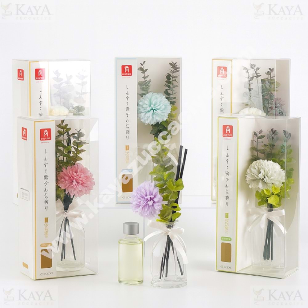 THN ODA KOKUSU CAM ŞİŞEDE ÇİÇEKLİ 50 ML 1*12