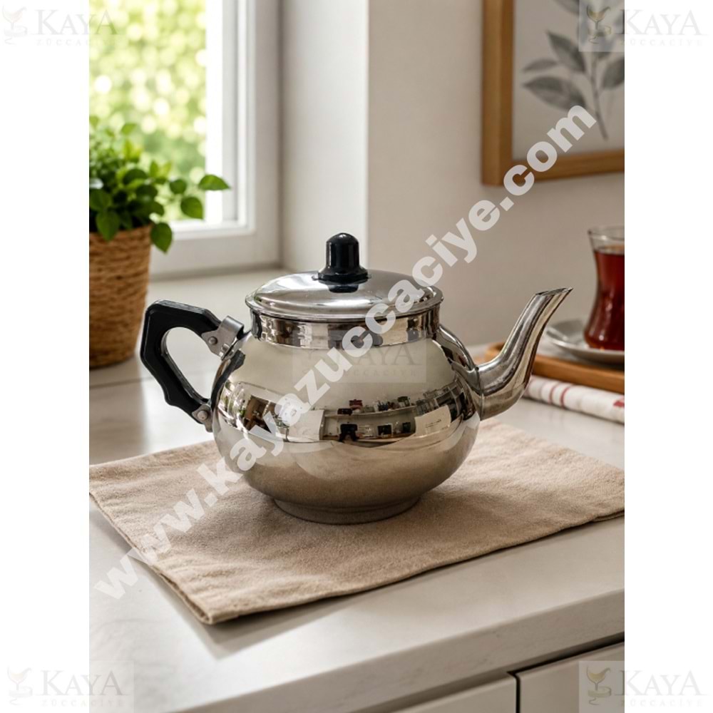 ZEN ALÜMİNYUM TOMBUL DEMLİK 16 NO SEMAVER DEMLİĞİ 1*2