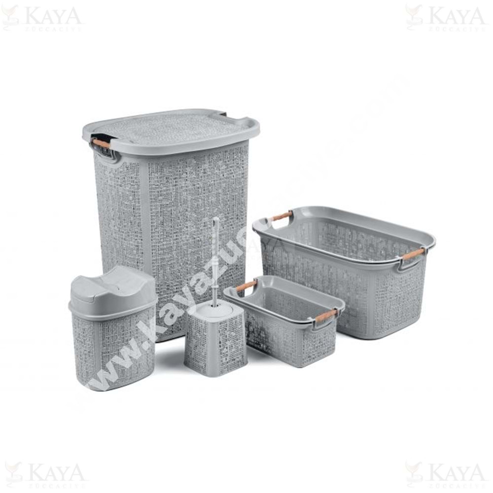 TUFFEX WOOW BANYO SETİ 5 PARÇA 1*1