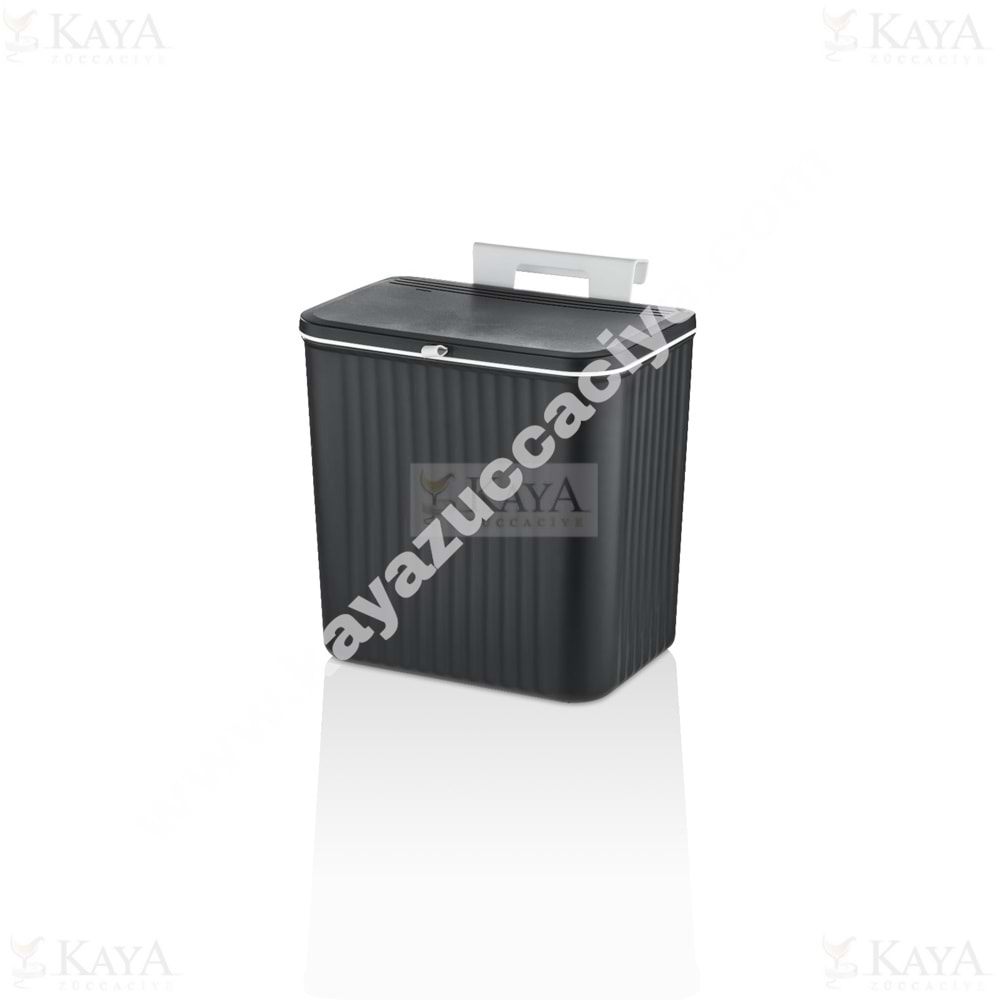 TUFFEX ÇİFT YÖN KAPAKLI ASILABLİR ÇÖP KOVASI 1*6