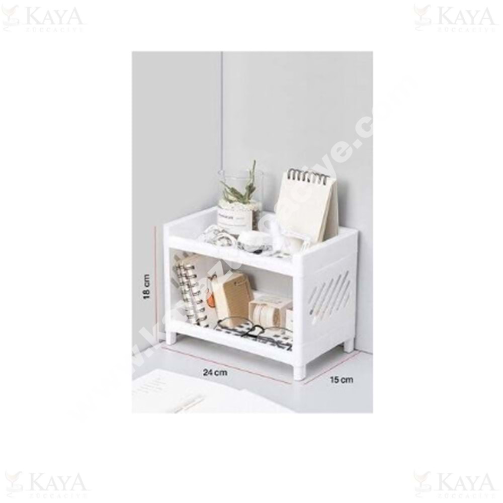 TUFFEX ORGANİZER İKİ KATLI DÜZENLEYİCİ RAF 1*12