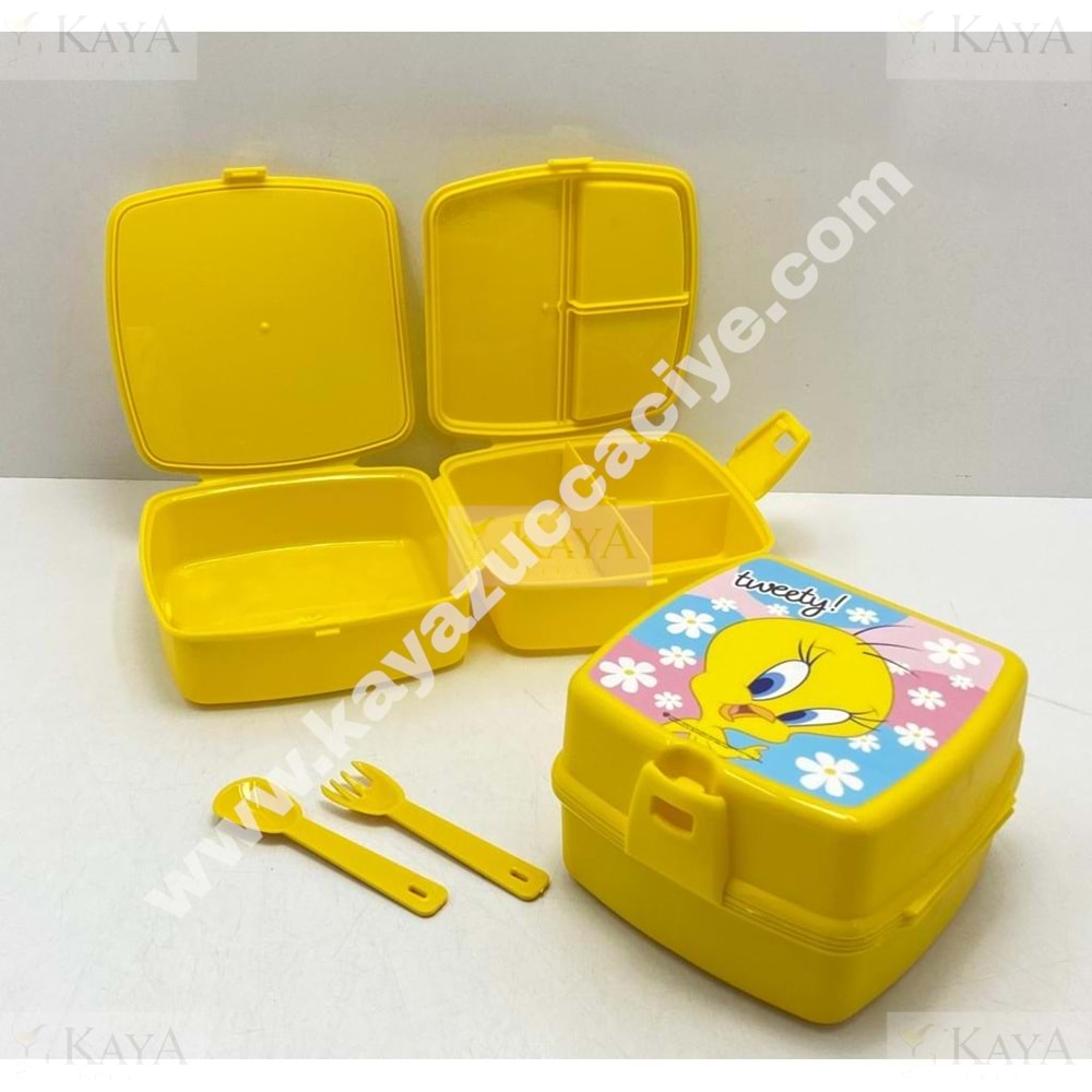 TUFFEX ÇOCUK TWEETY SMART LUNCH BOX BESLENME 1*36