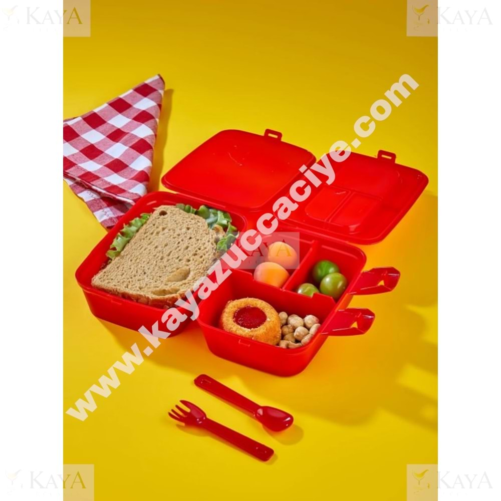 TUFFEX BESLENME DİKDÖRTGEN ARABA LUNCH BOX 1*36