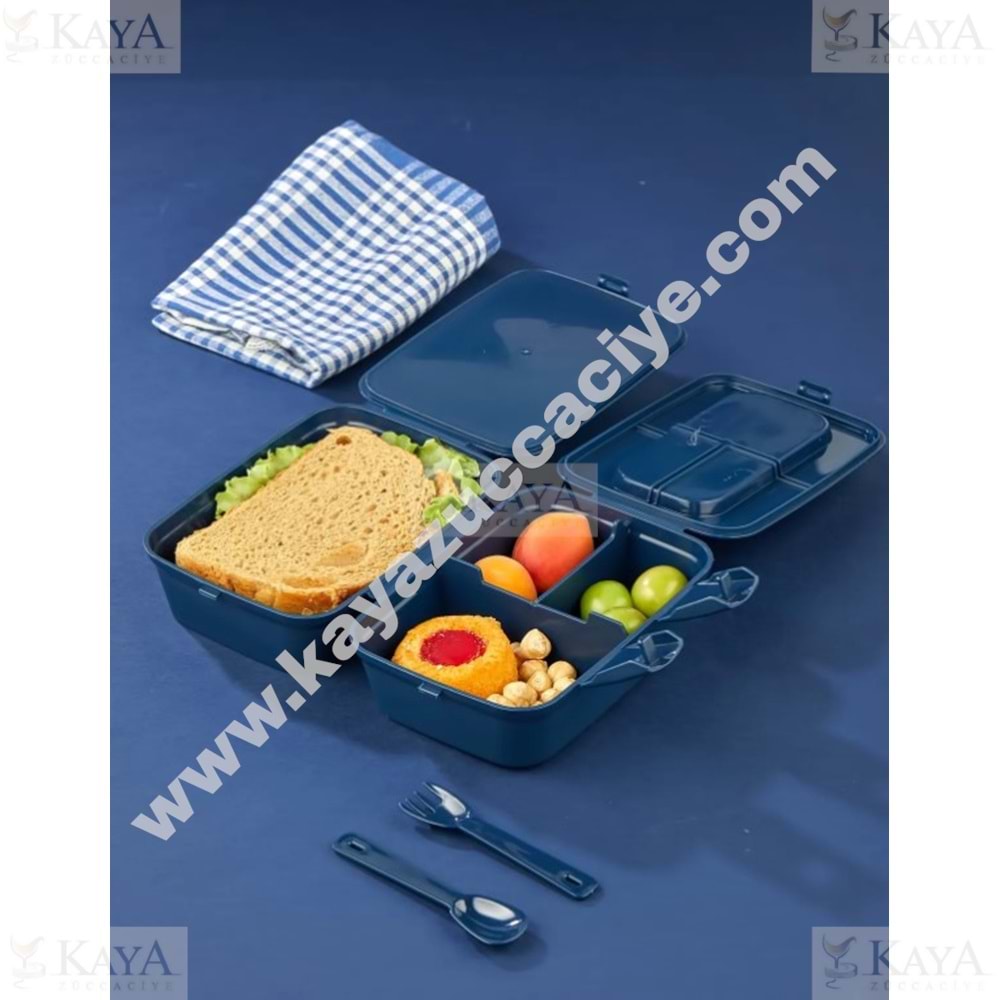 TUFFEX BESLENME DİKDÖRTGEN UZAY LUNCH BOX 1*36