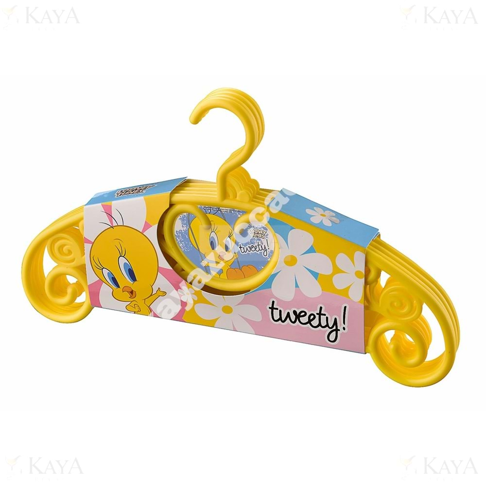 TUFFEX ÇOCUK TWEETY PEMBE ÇOCUK ELBİSE ASKI 1*36