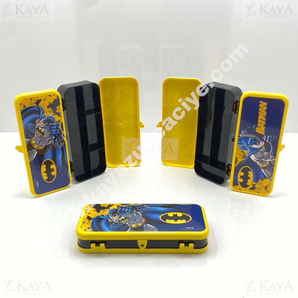 TUFFEX ÇOCUK BATMAN KUTU KALEMLİK 7 BÖLMELİ 1*48