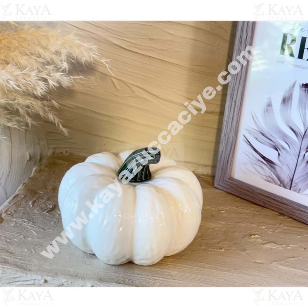 MLN PORSELEN DEKORATİF BÜYÜK BOY KABAK 1*12