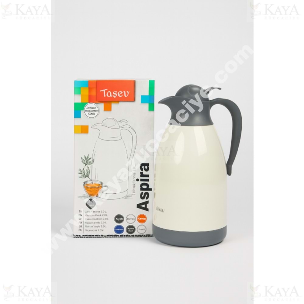 OKS TAŞEV TERMOS ASPİRA ÇELİK KREM 2 LT 1*12