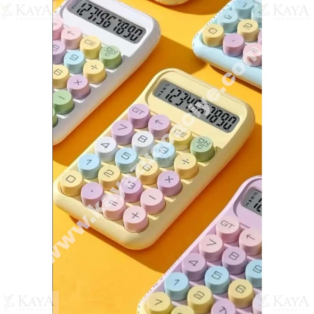 ZRS RENKLİ HESAP MAKİNASI 10 HANELİ 1*30