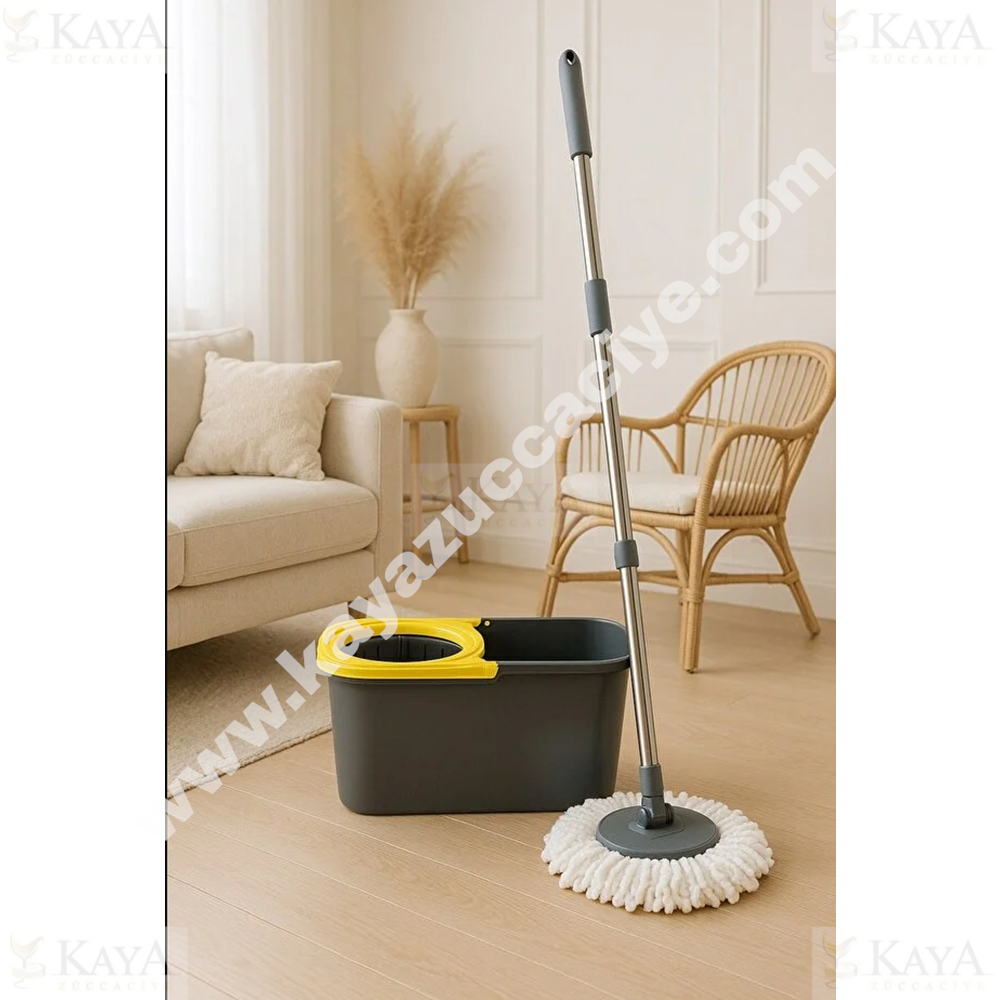 VICHY TEMİZLİK SETİ DÖNERLİ VİLEDA SARI 1*1