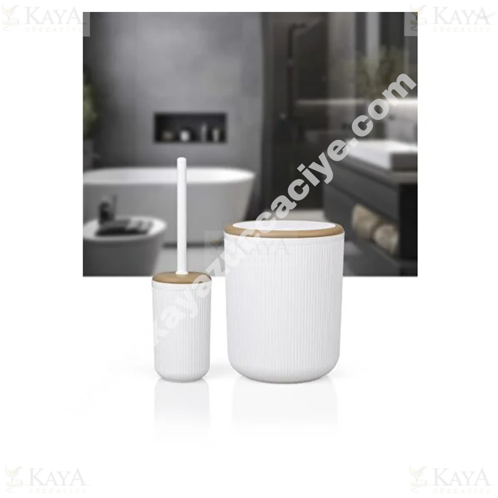 VICHY BANYO SETİ 2 PARÇA BEYAZ 1*1
