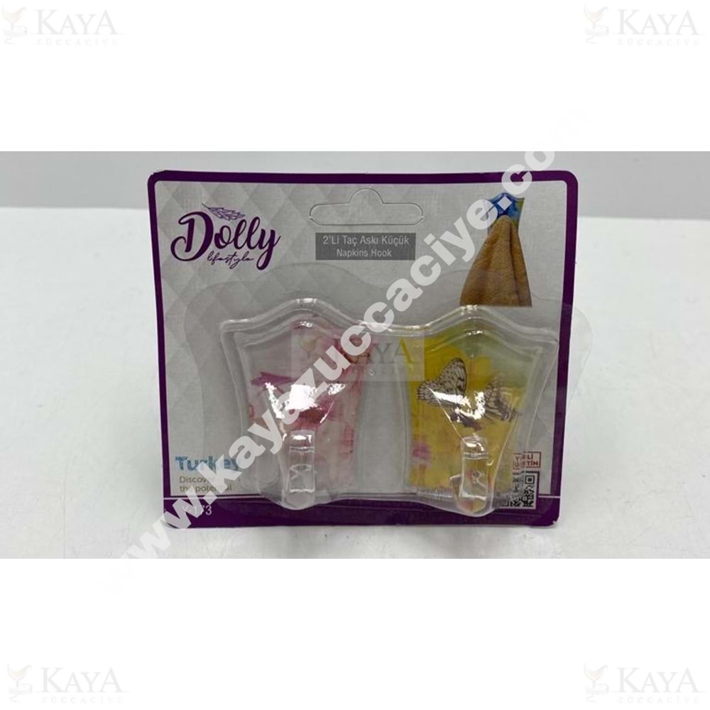DOLLY YAPIŞKANLI ASKI 2 Lİ TAÇ KÜÇÜK ASKI 1*100