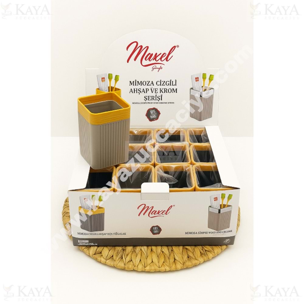 DOLLY DİŞ FIRÇALIK MİMOZA AHŞAP DİŞ FIRÇALIK 1*12