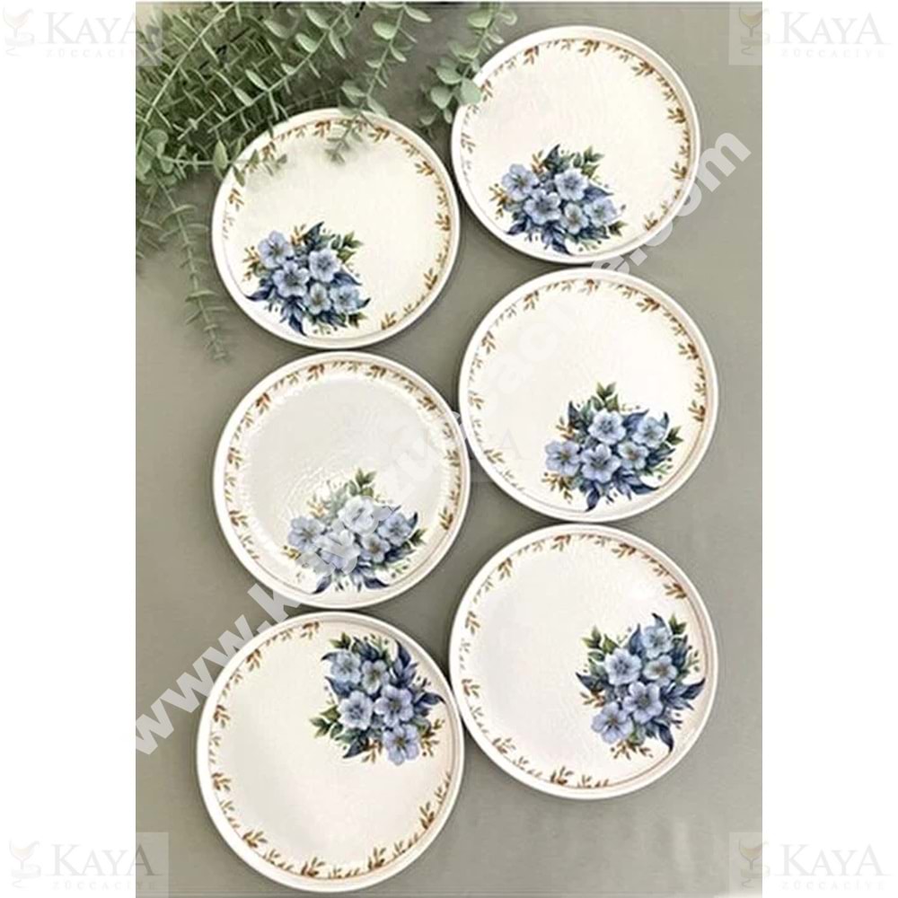 ALİNA HOME YEDİVEREN YUVARLAK PASTA TABAĞI 20 CM 1*12