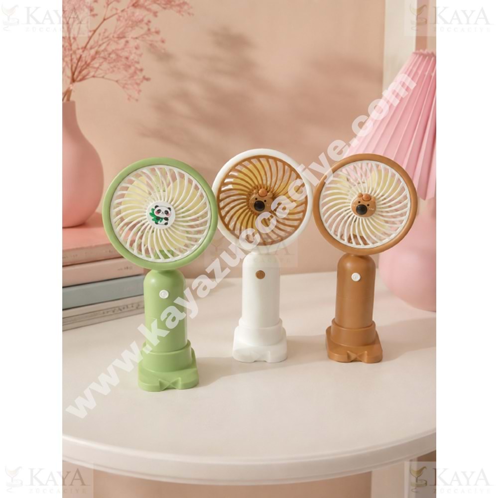 PANGO MASA ÜSTÜ MİNİ EL FANI USB ŞARJLI 10028 1*240