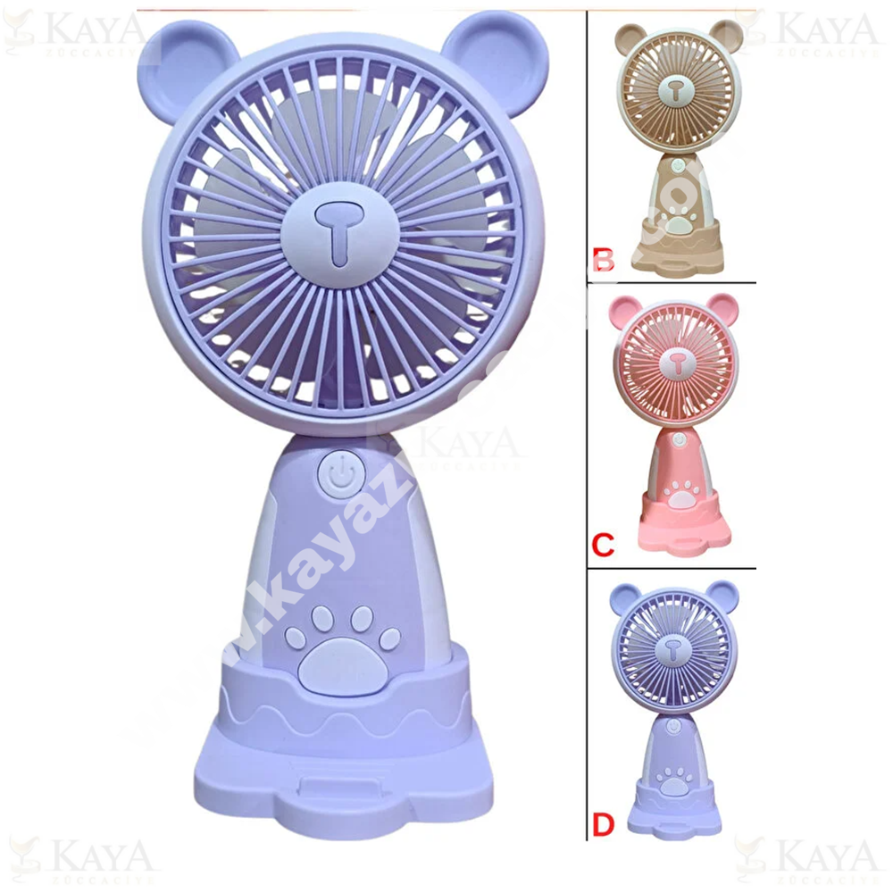 PANGO MASA ÜSTÜ MİNİ EL FANI USB ŞARJLI 11577 1*144