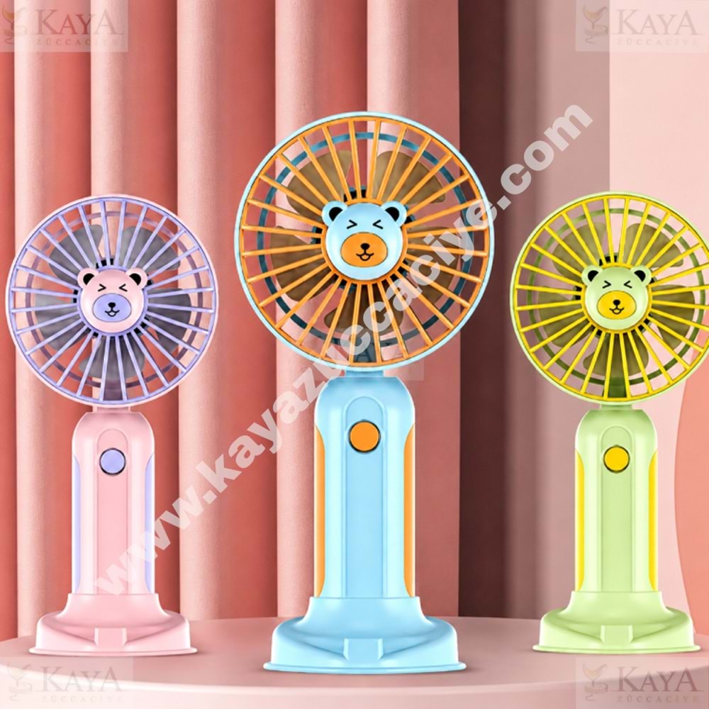 PANGO MASA ÜSTÜ MİNİ EL FANI USB ŞARJLI 10018 1*144