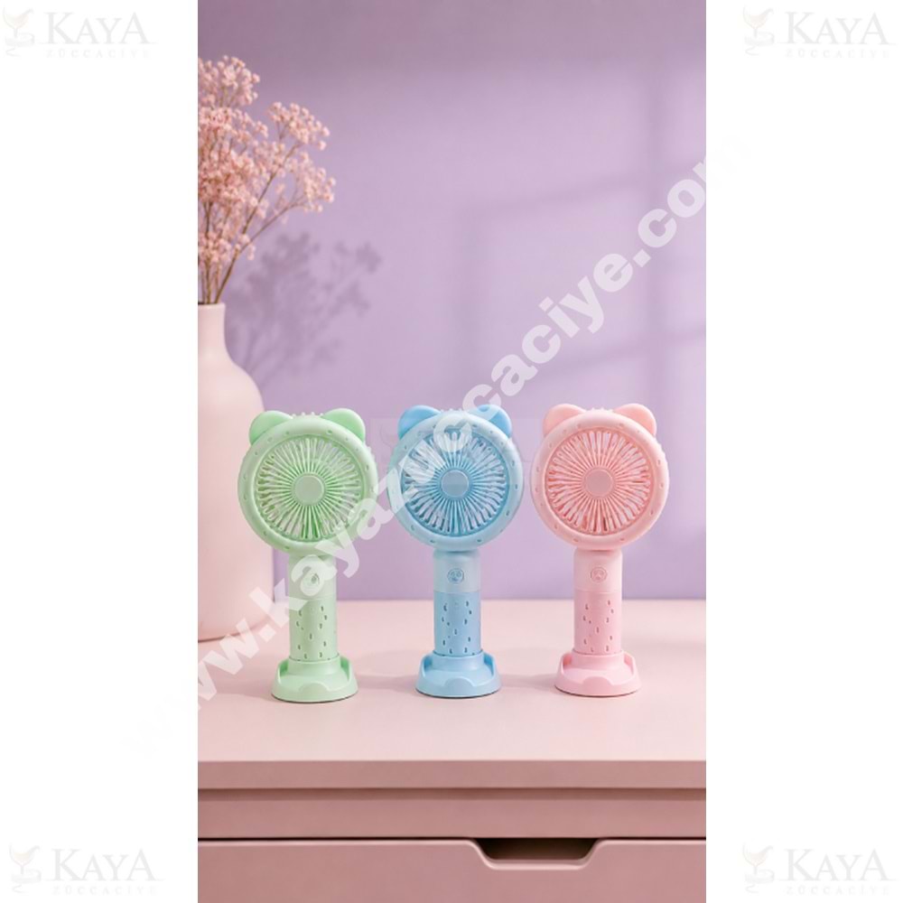 PANGO MASA ÜSTÜ MİNİ EL FANI USB ŞARJLI 10026 1*168