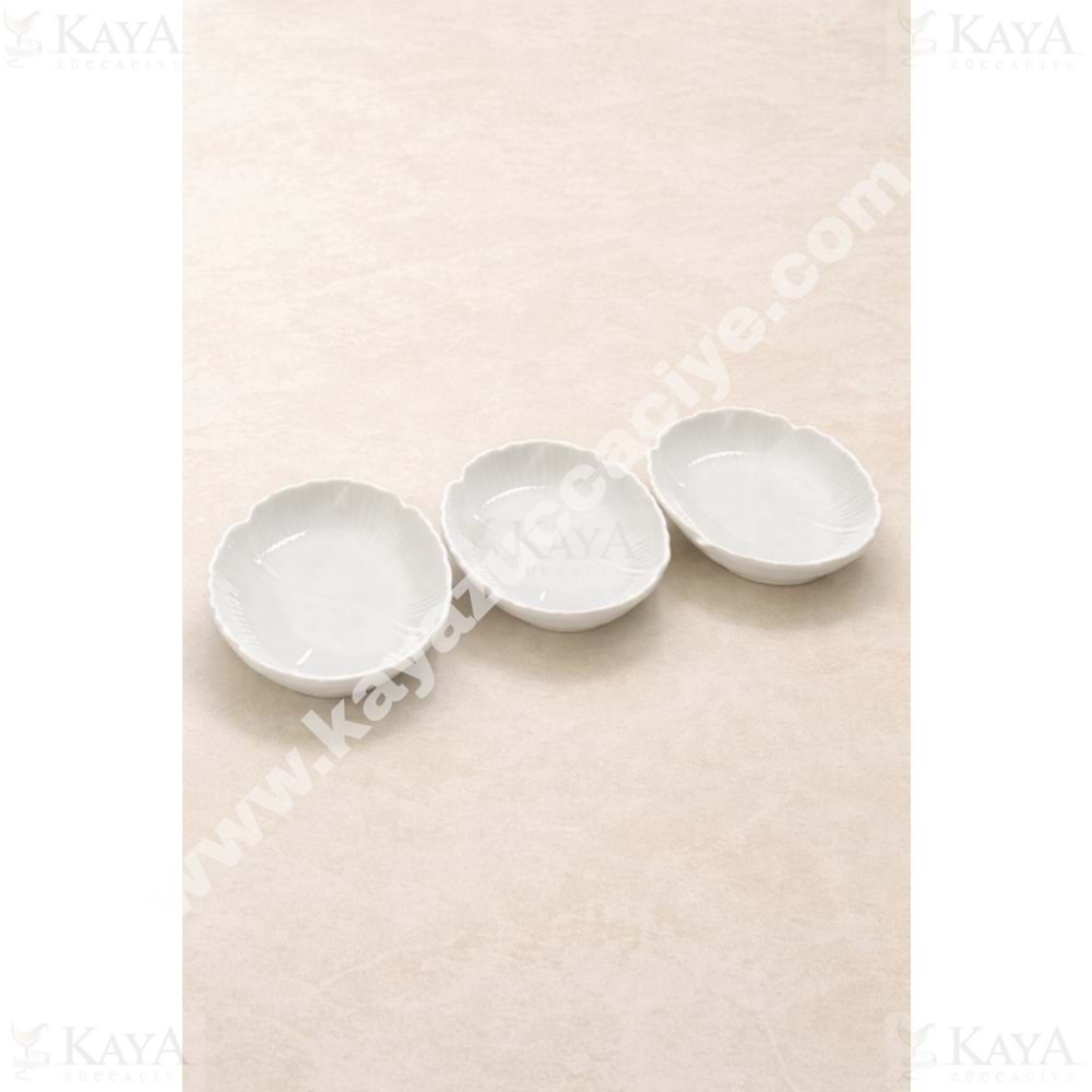 TEKBİR PORSELEN OVAL KAYIK SUNUM TABAĞI 18 CM ADET 1*3