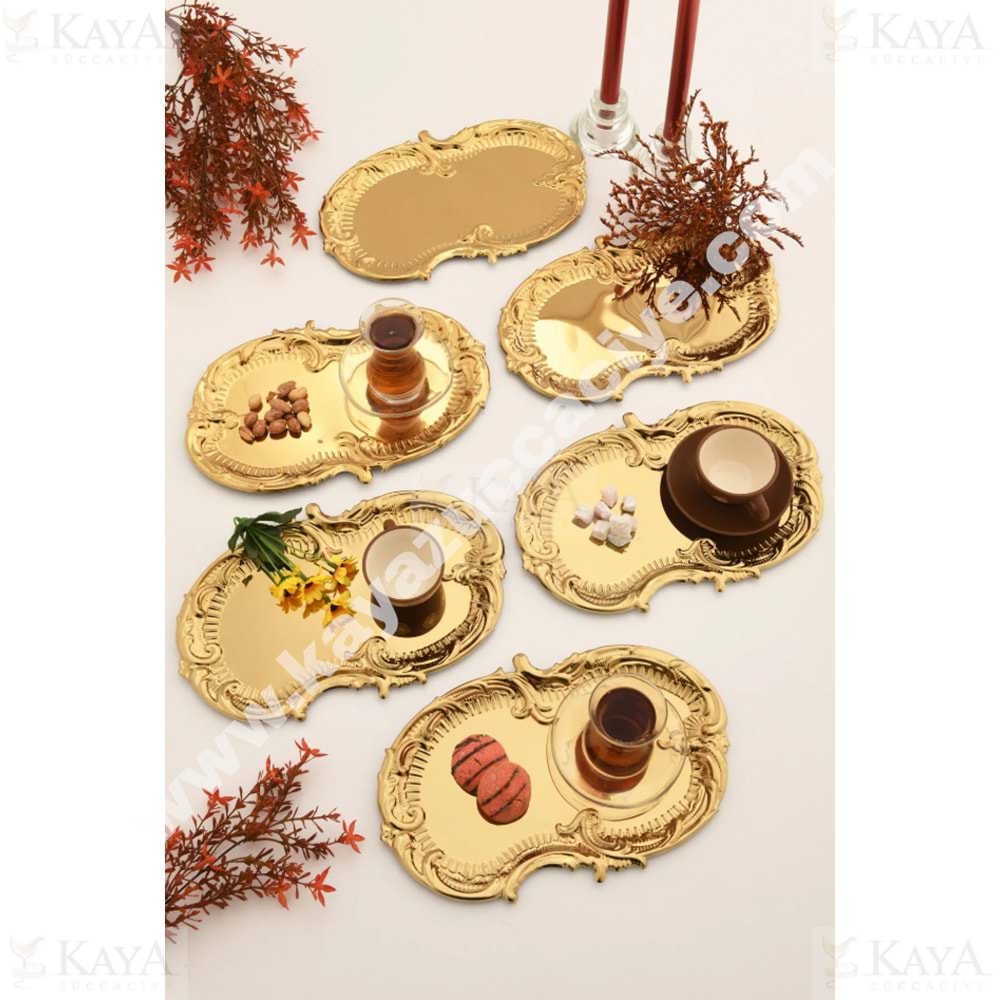 CNM PRES BULUT ALTIN PASLANMAZ TEPSİ 30x18 CM