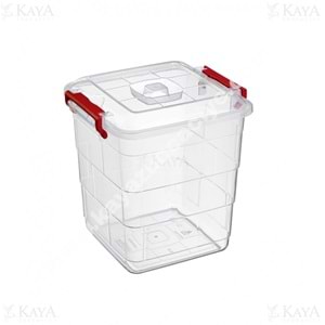 BURSEV TETRİS KARE SAKLAMA KABI 0 NO 5 LT 1*24