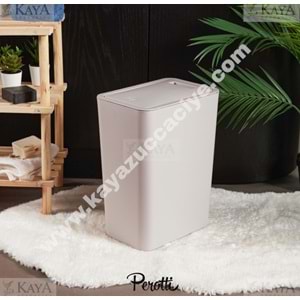 PEROTTİ ÇÖP KOVASI MOLLY TAUPE 8 LT CLİNK 1*24