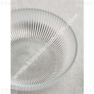 AKGÜL 18 CM 6 LI CAM YEMEK TABAĞI 1*6