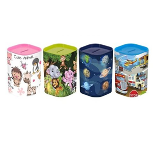 HEREVİN KUMBARA KARIŞIK DESEN 12 CM 1*24