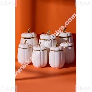 PEROTTİ PORSELEN KABAK 7 Lİ BAHARAT TAKIMI 1*4